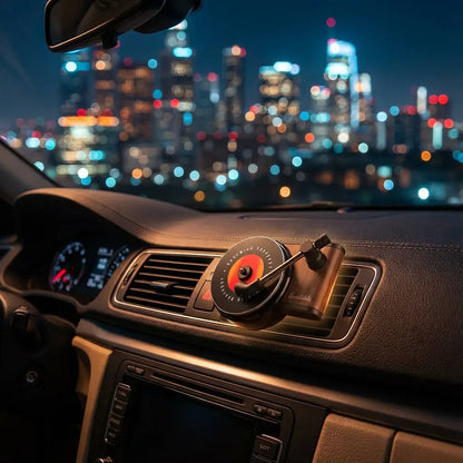 FreshBeats™ PRO | Retro Turntable Car Perfume that Spins with Your AC